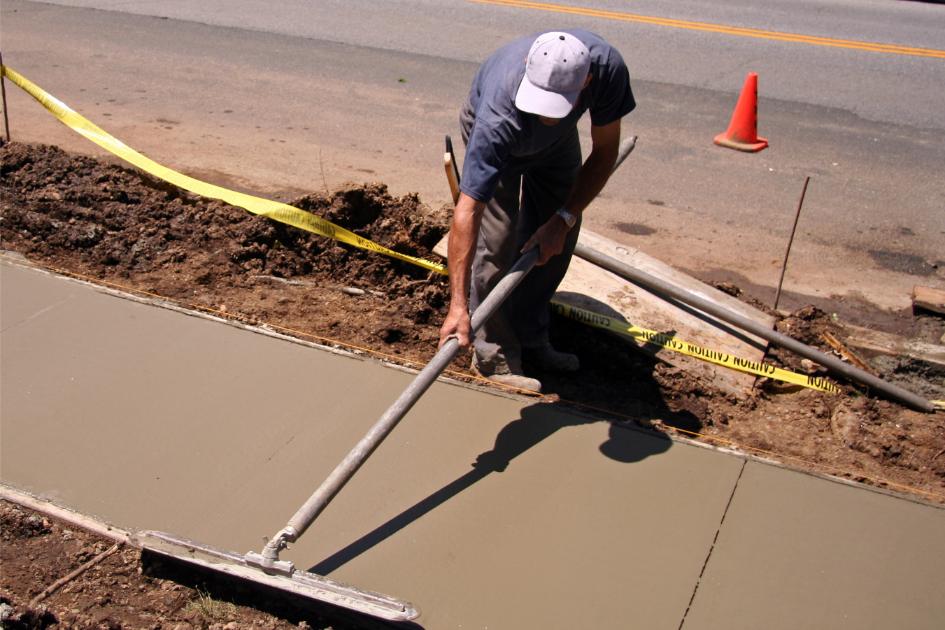 concrete worker in Sioux Falls